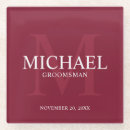Search for groomsmen coasters Elegant