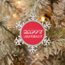 Search for happy holiday christmas tree decorations White