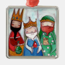 Search for three kings christmas tree decorations Nativity