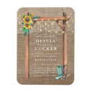 Search for rustic invitations wedding magnets Wood
