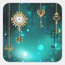 Search for skeleton key stickers Vintage