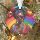 Search for healing christmas tree decorations Rainbow