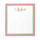Search for back to school notepads Pink