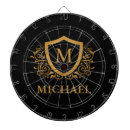 Search for gold dartboards Monogrammed