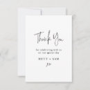Search for handwritten wedding thank you cards Script