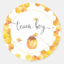 Search for gender reveal baby stickers Bumble bee