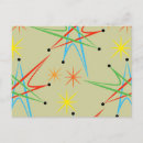 Search for atomic retro postcards Mid century modern