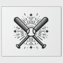 Search for vintage baseball wrapping paper Funny