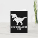 Search for dinosaur wedding stationery Groom