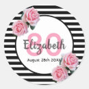 Search for pink and white stripe stickers Roses