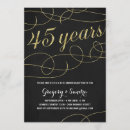 Search for 45th anniversary invitations Calligraphy