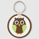 Search for birds in love key rings Owls