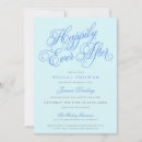 Search for happily ever after bridal shower invitations Fairy tale