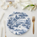 Search for blue willow paper plates Vintage