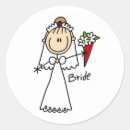 Search for stick figure wedding stickers Groom
