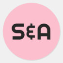 Search for retro wedding stickers Modern