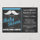 Search for moustache baby shower invitations Chalkboard