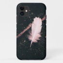 Search for white feather iphone cases Pink