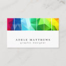 Search for shape business cards Colourful