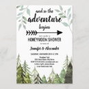 Search for honeymoon shower invitations Greenery