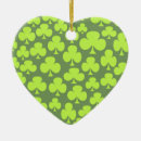 Search for clover christmas tree decorations Green