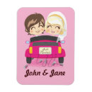 Search for just married car magnets Groom