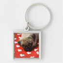 Search for loneliness key rings Looking at camera