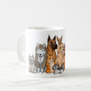 Search for cute dog illustration mugs Animals
