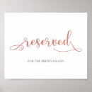 Search for gold reserved wedding signs Calligraphy script