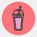 Search for pink bubble stickers Milk tea