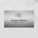 Search for aluminum business cards Professional