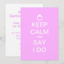 Search for keep calm save the dates For her