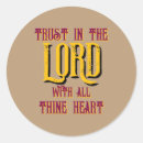 Search for trust in the lord stickers Proverbs