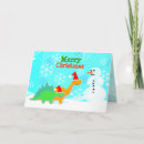 Search for dino christmas cards Cartoon