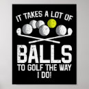Search for funny golfer posters Golfbag