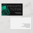 Search for science teacher business cards Math tutor