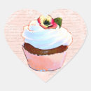 Search for cupcake design stickers Pink