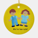 Search for twin girls christmas tree decorations Siblings