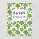 Search for vegan birthday cards Broccoli