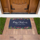 Search for botanical doormats Merry christmas
