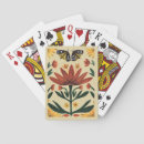 Search for botanical classic playing cards Boho