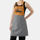 Search for black and orange aprons Typography