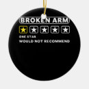 Search for broken christmas tree decorations Arm