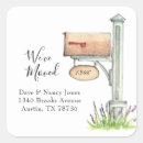 Search for mailbox stickers Change of address