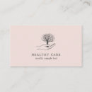Search for tree care business cards Therapist