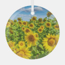 Search for sunflower christmas tree decorations Green