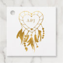 Search for indian wedding favour tags Gold
