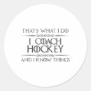 Search for hockey coaches stickers Team