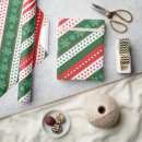 Search for red snowflake wrapping paper Red and green