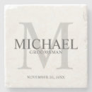 Search for groomsmen coasters Masculine